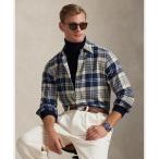 ショッピングラルフ シャツ クラシック フィット チェック ツイル シャツ メンズ