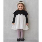 ショッピングシフォン ワンピース パフ袖シフォンワンピース キッズ 子供服 女の子