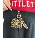 ショッピングキーホルダー キーホルダー kutirlune／ヒョウ柄マルチキーホルダー