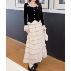  выставить велюр блуза & оборка tia-do юбка выставить женский 