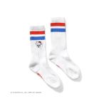 ショッピングキティ 靴下 サンリオキャラクターズ × ホームゲーム 「HOMEGAME」 -  ハローキティー 靴下 ソックス 「HELLO KITTY LINE SOC