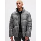 「GAP」 ブルゾン L グレー メンズ