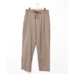 [FREAK'S STORE] в клетку легкий брюки M Brown мужской 