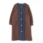 [JUNOAH] no color пальто MEDIUM оттенок коричневого прочее женский 