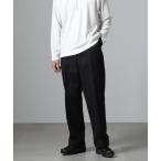 [NANO universe] брюки L черный мужской 