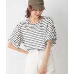 「GLOBAL WORK」 半袖カットソー LARGE ブラック レディース