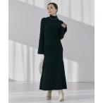 ショッピングニットワンピース 「anuans」 ニットワンピース FREE ブラック レディース