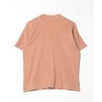 「NANO universe」 半袖Tシャツ M オレンジ メンズ