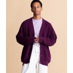 ショッピングロングカーディガン 「VICTIM」 ニットカーディガン LARGE パープル メンズ