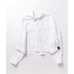 ショッピング古着 「LANVIN en Bleu」 長袖シャツ 38 オフホワイト レディース