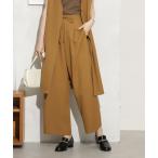 [NANO universe] слаксы FREE горчица женский 