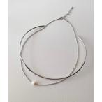 [tone] короткое колье FREE серебряный женский 