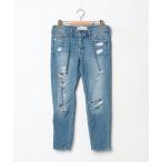 ショッピングAbercrombie 「Abercrombie&Fitch」 スキニーデニムパンツ - ブルー レディース
