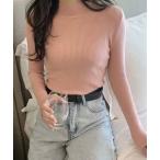 ニット セーター ニット　ベーシックハイネック レディース