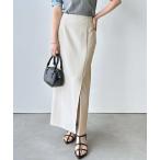 スカート オンオフ着られる！スリットタイトスカート