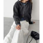 パーカー Lakey Park　ピグメントコンパクトパーカー レディース