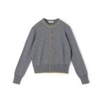 ショッピングウール カーディガン プレーンウール クルーネックカーディガン レディース