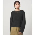 ニット セーター メッシュ ニット 2WAY プルオーバー ウォッシャブル レディース