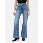 ショッピングGAP ジーンズ デニム デニムパンツ ハイライズ リラックス フレアデニム レディース