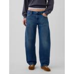 ジーンズ デニム デニムパンツ ローライズ バレルデニム レディース