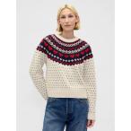 ショッピングGAP ニット セーター ウールブレンド ラグラン クルーネックセーター レディース