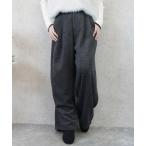 パンツ ツイードワイドパンツ レディース