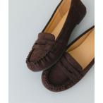 ショッピングモカシン シューズ 撥水ギャザーモカシン レディース