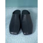 サンダル スクエアトゥヒールサンダル レディース