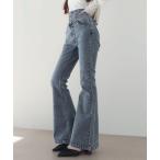  джинсы Denim Denim брюки WEGO/[26 год весна лето новый продукт ] высокий талия стрейч flair Denim брюки женский 