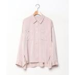 「La TOTALITE」 長袖シャツ FREE バーガンディー レディース