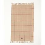 ショッピングBURBERRY 「BURBERRY」 刺繍ストール - ベージュ レディース