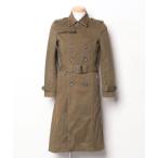 [BLACK by VANQUISH] тренчкот M зеленый мужской 