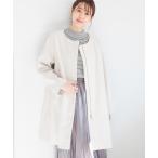 [GLOBAL WORK] no color пальто SMALL слоновая кость женский 