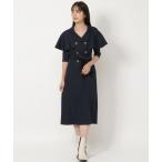「REDYAZEL」 半袖ワンピース MEDIUM ネイビー レディース