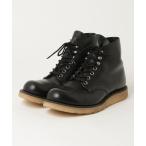 「RED WING」 レースアップブーツ 25cm ブラック メンズ