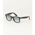 ショッピングサングラス 「Ray-Ban」 サングラス FREE ブラック×ブルー メンズ