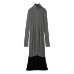 「Mila Owen」 ニットワンピース 1 グレー レディース