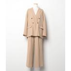 [FREAK'S STORE] брючный костюм S бежевый женский 