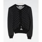 ショッピングchloe 「SEE BY CHLOE」 ドット柄ニットカーディガン - ブラック レディース