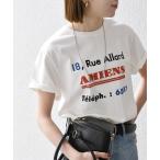 「SHIPS any」 「la hutte」半袖Tシャツ ONE SIZE ホワイト レディース