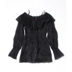 [one after another NICE CLAUP] длинный рукав туника FREE черный женский 