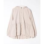 「Pierrot」 ブルゾン LL ライトグレー レディース