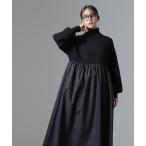 ショッピングnano 「NANO universe」 ドッキングワンピース FREE ブラック レディース