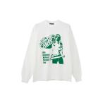 ショッピング長袖tシャツ 「HYSTERIC GLAMOUR」 長袖Tシャツ MEDIUM ホワイト メンズ