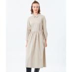 ワンピース ベロアカラーワンピース