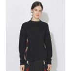 ショッピングブラックレーベル ニット セーター サイドチェック切替ニットプルオーバー レディース