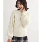 ニット セーター ・swing by ボトルネックラメニット レディース