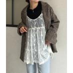 ショッピングレース チュニック レースキャミチュニック