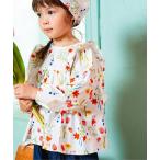 ショッピング花柄 ブラウス シャツ ガーデンフラワーフリルブラウス キッズ 子供服 女の子