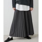 スカート プリーツフレアスカート
